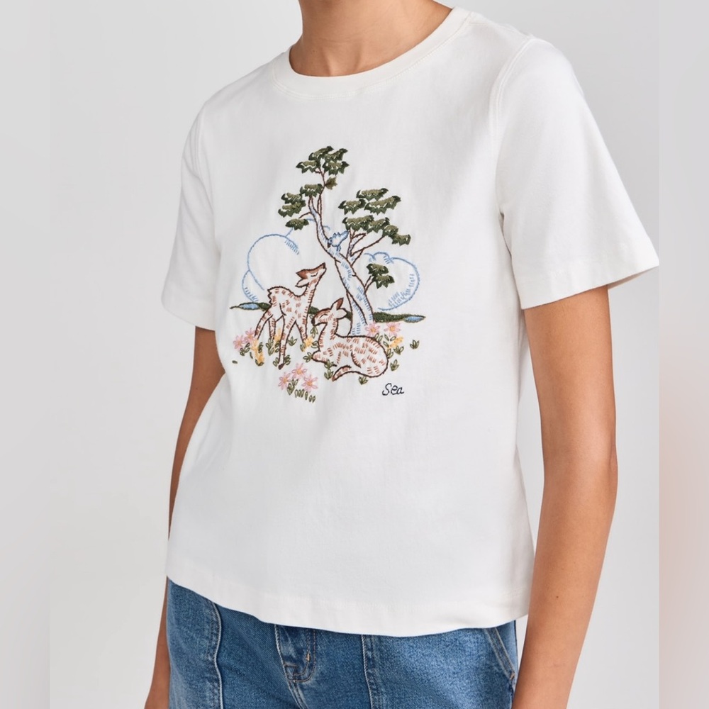 Sea New York Martha Embroidery T-Shirt
